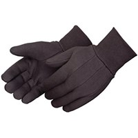 LEATHER PALM WORK GLOVES/LARGE