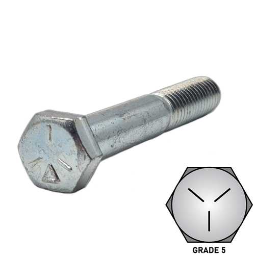 1 1/8-7 X 5 HEX HD GR5 ZINC